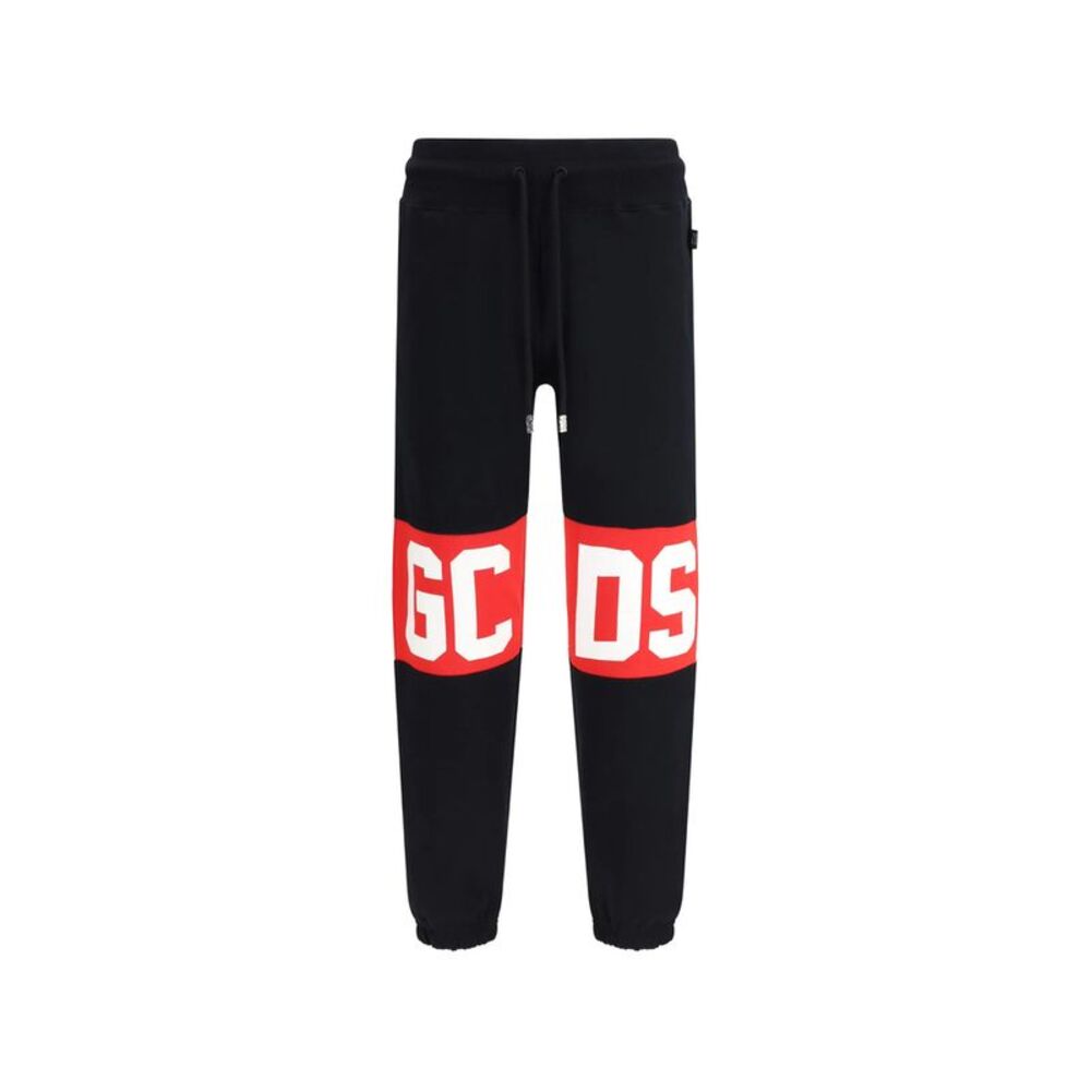 Gcds Black Trousers - Track Pants Men